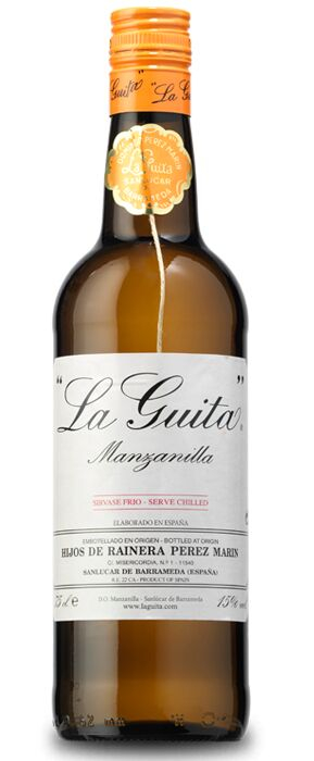1/2 botella de manzanilla