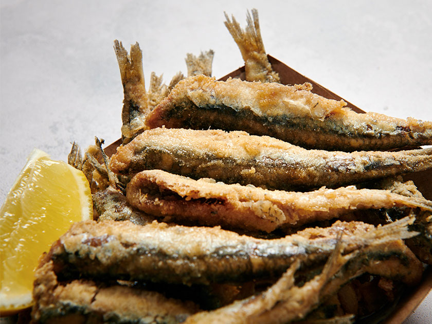 Boquerones fritos