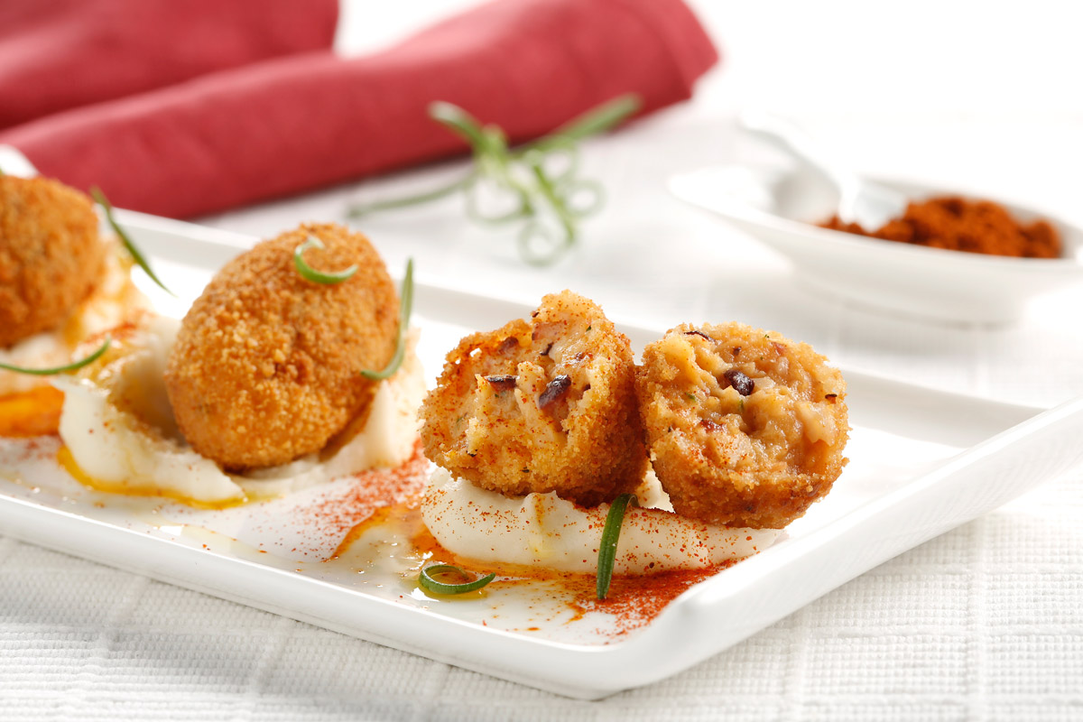 Croquetas de pulpo a la gallega